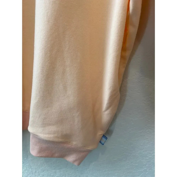 FILA Crewneck Sweater with Pockets in Peach Pink Size XL - Picture 5 of 5